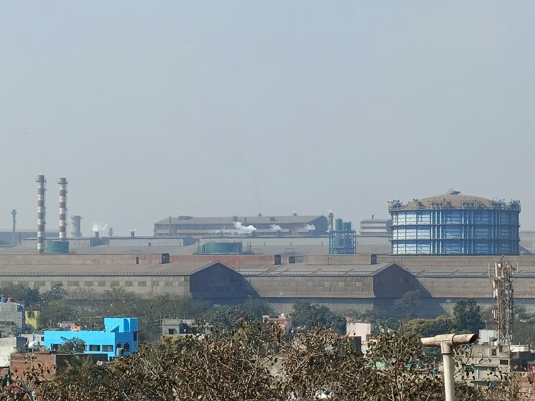 The Tata Steel plant at Jamshedpur, a capital-heavy business whose ROCE moved between 7% and 31% over the five years to March 2026